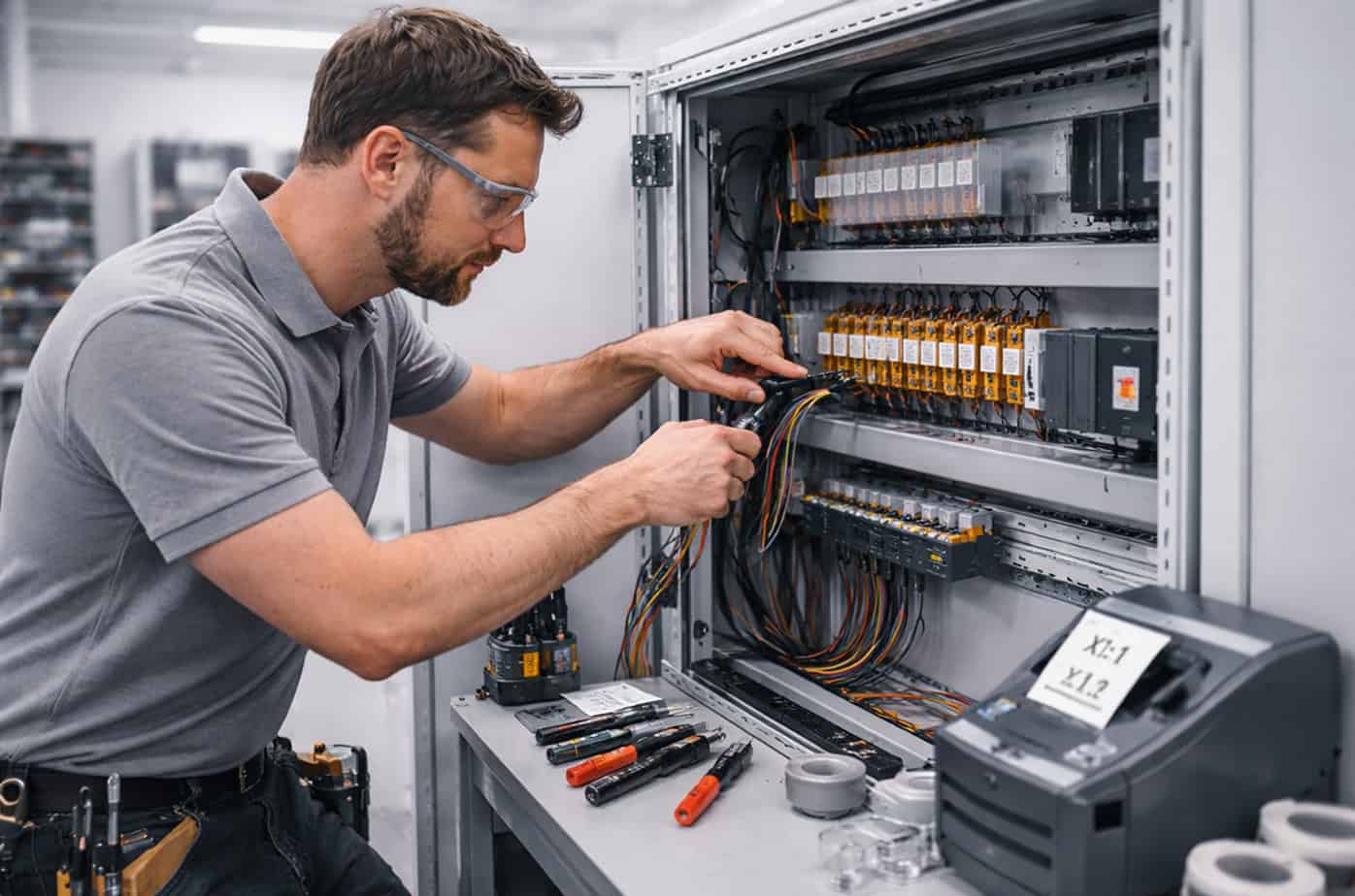 Offene Stellen im Schaltschrankbau