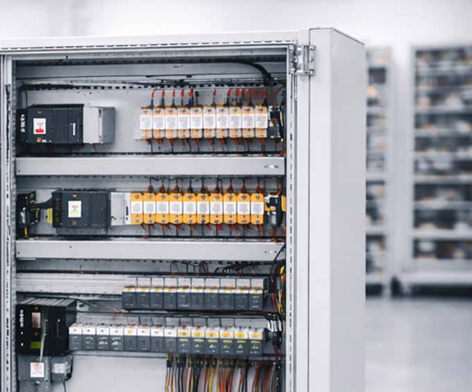 Schaltschrank Detailansicht